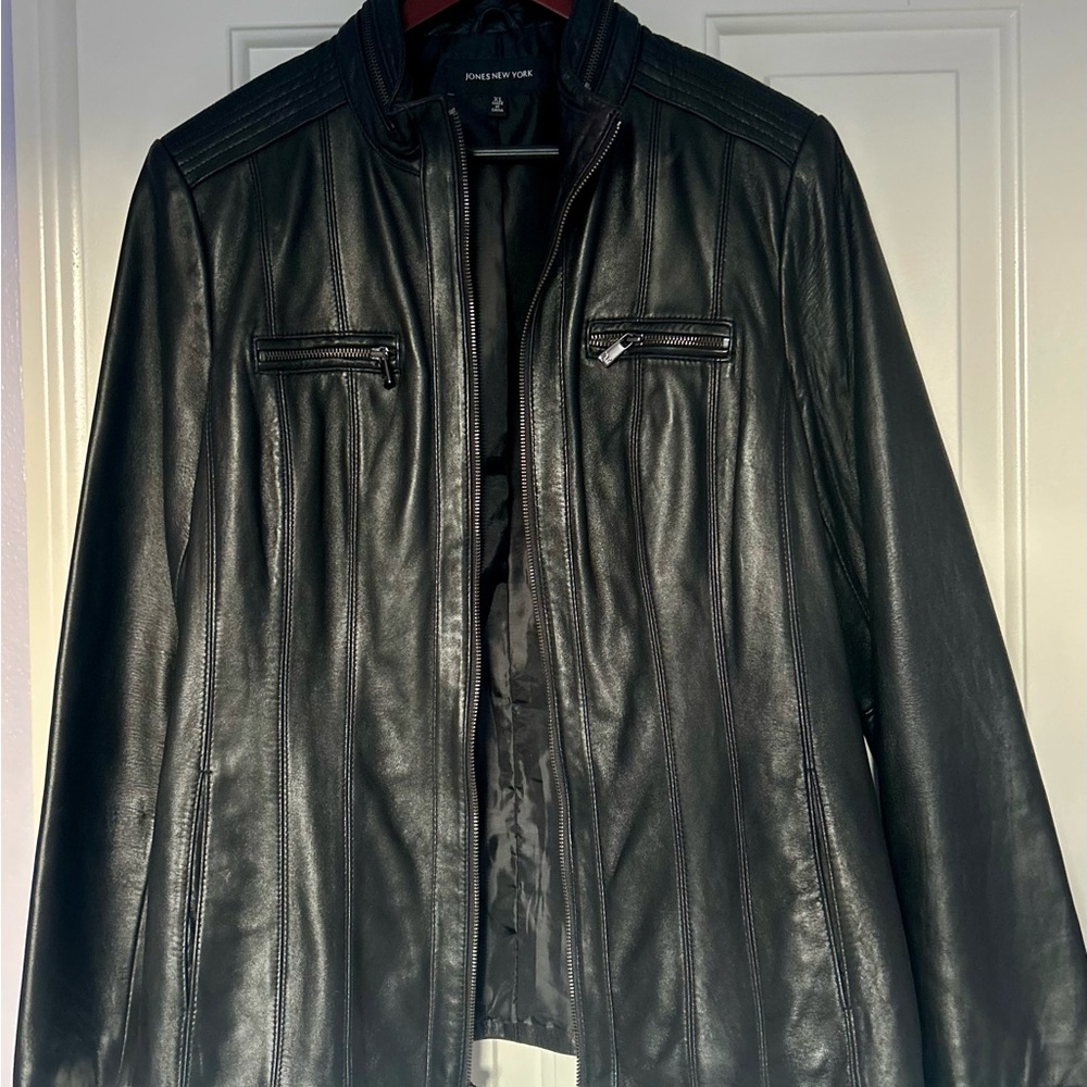 Jones New York Genuine Leather Women’s Jacket XL
